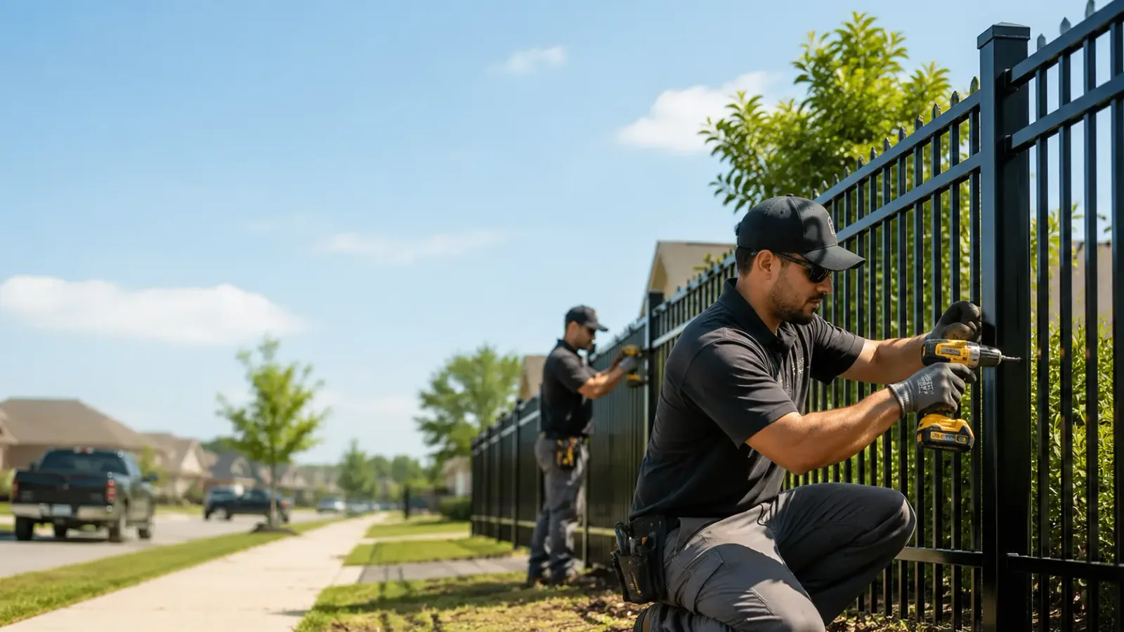 Metal Fence Installation in Uniontown, OH